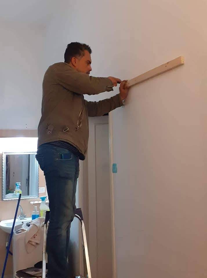 Hanging Chair Installation